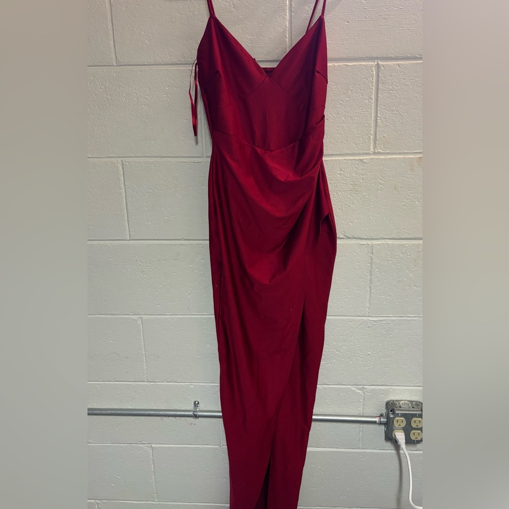 Red homecoming/prom dress
